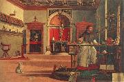 Vittore Carpaccio St.Augustine in his study oil painting